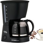 Кофеварка FIRST 5464-2, 750 Вт, 8 чашек, чёрная - фото 7012020