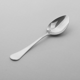 Ложка десертная «Соната» (Империал), толщина 2 мм, цвет серебряный
