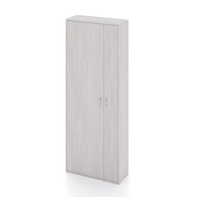 Шкаф широкий левосторонний TEKKA «Ясень», 80х33х210 см, цвет шим светлый