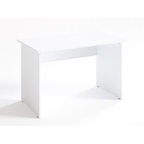Рабочий стол TEKKA, 140х60х75 см, цвет белый шагрень