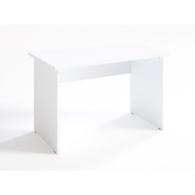 Рабочий стол TEKKA, 140х68х75 см, цвет белый шагрень