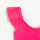 Купальник слитный детский MINAKU цвет розовый, рост 116-122 - фото 803304048