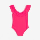 Купальник слитный детский MINAKU цвет розовый, рост 116-122 - фото 803304049