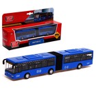 Модель металлическая «Автобус», 18 см, инерция - фото 7938449