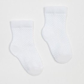 Носки детские, цвет белый, размер 10 (17-18)