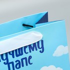 Пакет ламинированный вертикальный «Лучшему папе», MS 18 × 23 × 10 см 9136853