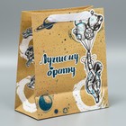 Пакет ламинированный вертикальный «Лучшему брату», ML 27 × 23 × 11,5 см 9136856