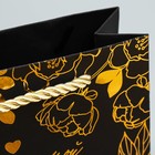 Пакет подарочный «Лучшей», чёрный крафт, 15 × 12 × 5,5 см 9209481