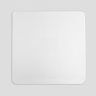 Подложка усиленная, 22 х 22 см, золото - белый жемчуг, 3,2 мм 9276147