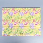 Пакет ламинированный горизонтальный «Букет для тебя», L 28 × 38 × 9 см 7892380