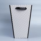 Переноска для цветов на лентах «Flowers for you», 15 х 23 х 35 см 9280905