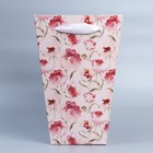 Переноска для цветов на лентах «Только для тебя», 15 х 23 х 35 см 9280906