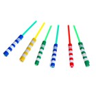 Streamers on a stick "Stripes", MIX colors