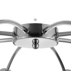 Люстра "Оливия" 8х60Вт Е14 хром - фото 3495660