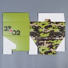 Коробка сборная «23.02», 30 х 23 х 12 см 9227571