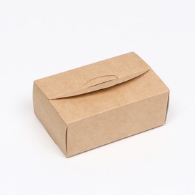 Коробка пищевая Slide, крафт, 11,5 х 7,5 х 4,5 см, набор 20 шт