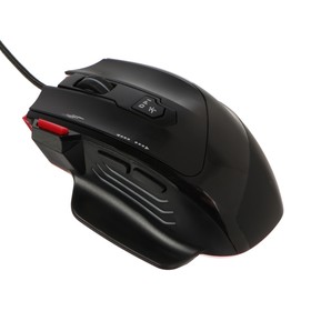Мышь Smartbuy RUSH Stratos, игровая, проводная, 3200 dpi, USB, подсветка, чёрная