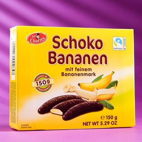 Суфле Schokobananen банановое в шоколадной глазури, 150 г 4887261