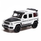 Машина металлическая Brabus G700, масштаб 1:32, открываются двери, капот, багажник, цвет белый 9370521 - фото 6040565