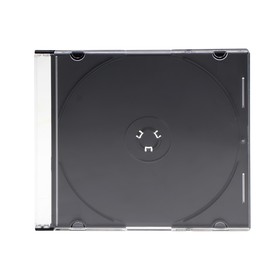 Бокс CDB-sl для CD/DVD дисков, вместимость 1 шт, пластик, прозрачный (3 шт)