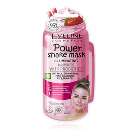 Bioмаска для лица Eveline Power Shake Mask, для сияния кожи с пробиотиками, 10 мл 9423972