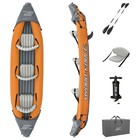 Байдарка Rapid X3 Kayak 3-местная, 381 х 100 см, комплект: вёсла, насос, плавники, сумка, 65132 Bestway 9298618 - фото 6060807