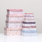 Набор коробок 10 в 1 "Модная" ,32,5 х 20 х 12,5 12 х 7 х 4 см 9305015