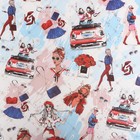 Бумага упаковочная, глянцевая двусторонняя "Красотка", 70 х 100 см 9306399