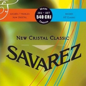 Комплект струн для классической гитары 540CRJ New Cristal Classic смешанное нат, посеребр