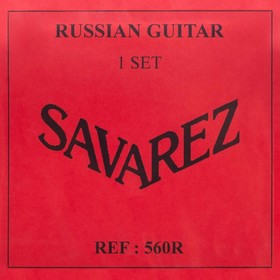 Комплект струн для классической гитары 560R посереберенные, Savarez