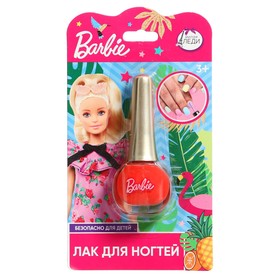 Косметика для девочек Barbie «Лак для ногтей», цвет красный в Донецке