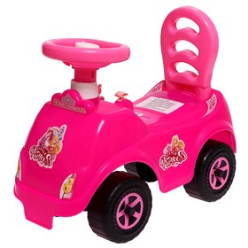Машина-каталка Selena «Принцесса», с клаксоном, цвет розовый в Донецке