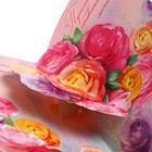 Сложнотехническая открытка "С Днём Рождения!" розы, 12,5х19,4 см 9416172