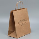 Пакет крафтовый «Ярких эмоций», 24 х 28 х 14 см 9379035