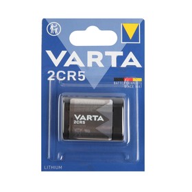 Батарейка литиевая Varta, 2CR5-1BL, 6В, блистер, 1 шт.