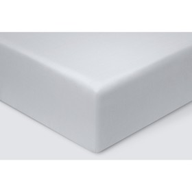 Простыня на резинке «Моноспейс», размер 160х200х23 см, цвет серый