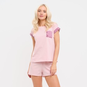 Пижама женская (футболка и шорты) KAFTAN "Pink" р. 44-46 9418526