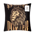 Подушка декоративная Этель Power 40х40 см, велюр, 100% п/э - фото 802751257