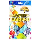 Шар латексный 12" "ДР Мужской", хром с рис., набор 25 шт. 9421522