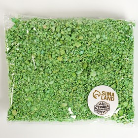 Наполнитель для шара ′Мелкое конфетти, бумажное′, зеленый, 50 гр. в Донецке