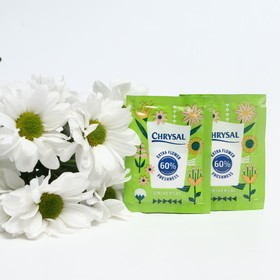 Универсальная подкормка для срезанных цветов Chrysal, био-пакетик, 5 г, 10 шт