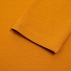 Лонгслив женский MINAKU: Basic line цвет горчица, размер 42 - фото 49431