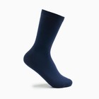 Носки детские, цвет тёмно-синий, размер 22 (34-36) - фото 6086006