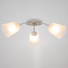 Люстра "Онлайн" (цилиндр) 3х15Вт Е27 МОДЕЛЬ: BR 00200 белый/прозрачный - фото 3497464