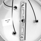 Люстра "Онлайн" (цилиндр) 3х15Вт Е27 МОДЕЛЬ: BR 00200 белый/прозрачный - фото 3497468