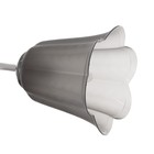 Люстра "Лилия" (цветок) 2х15Вт Е27 МОДЕЛЬ: BR 00257 белый/черный - фото 802761253