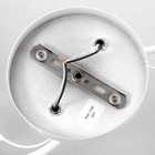 Люстра "Лилия" (цветок) 2х15Вт Е27 МОДЕЛЬ: BR 00257 белый/черный - фото 802761256