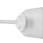 Люстра "Онлайн" (цилиндр) 2х15Вт Е27 МОДЕЛЬ: BR 00193 белый/прозрачный - фото 3497937