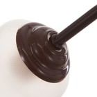 Люстра "Онлайн" (цилиндр) 3х15Вт Е27 МОДЕЛЬ: BR 00214 венге/прозрачный - фото 3498035