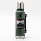 Термос "Stanley Classic", 1.4 литра, сохраняет тепло 40 ч, темно-зеленый - фото 6069442